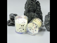 Sojawachskerze mit Duftaroma, Heimkerzen, kleine Privatmarke