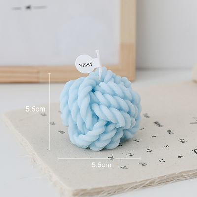 Kundenspezifische Eigenmarke Mini Fancy White Scented Soy leuchten organische Kerze Scentscrew durch