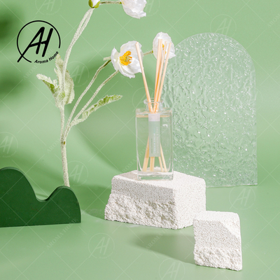 Hotel-Glasflaschen-Öl-Lufterfrischer-Stöcke Reed Diffuser 100ML mit Verpackenkasten