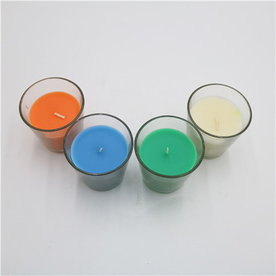 Buntes SGS-Glasgefäß-duftende Kerze 3.5oz für Inneneinrichtung
