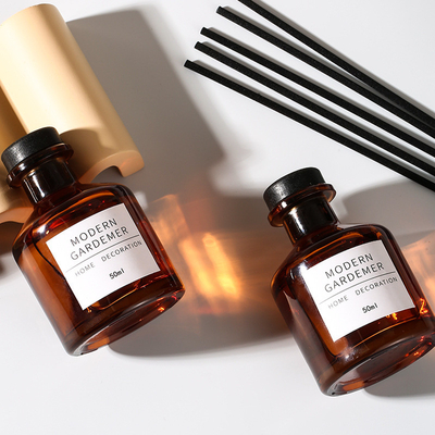 Kleines Aroma Reed Diffuser And Oil 50ml Brown-Flaschen-DPMA