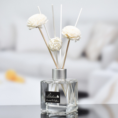 Glaskleines Aroma Reed Diffuser And Oil 50ml der flaschen-DPMA