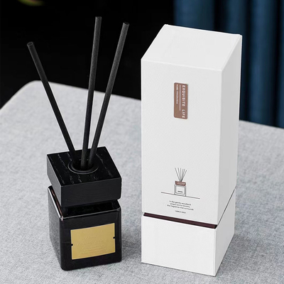 Luxusduft-Öl-Schwarzglas-Flasche Reed Diffuser 100ml