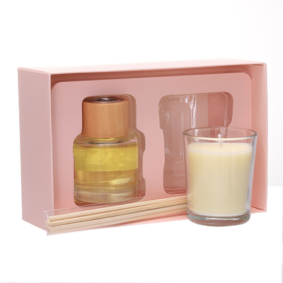 Kundenspezifische duftende Kerzen Reed Diffuser Set Private Label