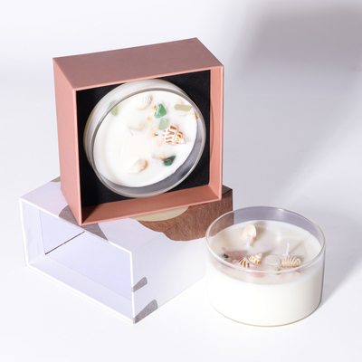 Custom Private Label Luxury Glass Jar 2 Docht Duftkerzen Hochzeitsgeschenke