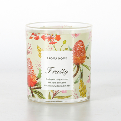 Private Label Aromatherapie-Gläser Luxus-Soja-Duftkerze 220 g 8 x 9 cm