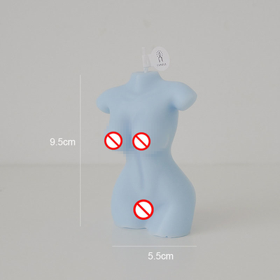 AROMA-AUSGANGShandgemachte Eigenmarke kundengebundenes Frauen-Körper-Curvy weiblicher Torso-nacktes Modell-Shaped Carved Scent-Sojabohnenöl-Wachs Cand