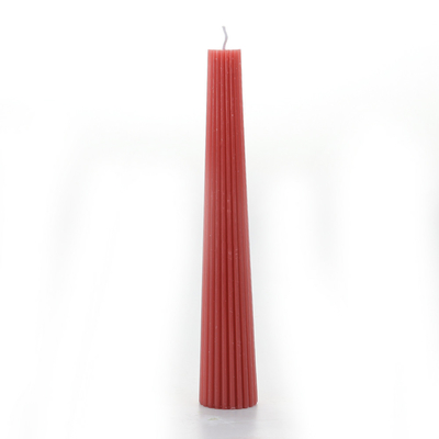 Aroma-Ausgangsunregelmäßige sich verjüngende Kerzen-handgemachte Sojabohnenöl-Wachs-Kegel-Art Scented Candle For Home-Dekoration
