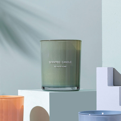AROMA-AUSGANGSverkaufsschlager-fertigte aromatischer Geschenkbox-Satz natürlichen duftenden Kerzen-Satz des Glasgefäß-100% besonders an