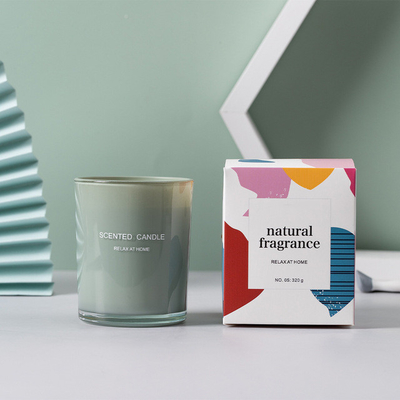 AROMA-AUSGANGSverkaufsschlager-fertigte aromatischer Geschenkbox-Satz natürlichen duftenden Kerzen-Satz des Glasgefäß-100% besonders an