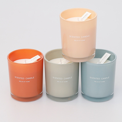 AROMA-AUSGANGSverkaufsschlager-fertigte aromatischer Geschenkbox-Satz natürlichen duftenden Kerzen-Satz des Glasgefäß-100% besonders an