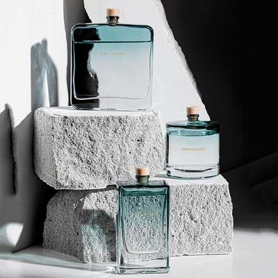 Hauptreed diffuser fragrance perfume crystal-Glas-Flasche des Aromatherapie-ätherischen Öls