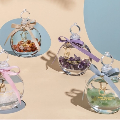 Hauptduft des Aromatherapie-ätherischen Öls parfümieren Crystal Glass Bottle Reed Diffuser