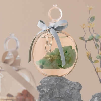 Hauptduft des Aromatherapie-ätherischen Öls parfümieren Crystal Glass Bottle Reed Diffuser