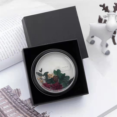 Sojabohnenöl-Wachs schmilzt Eigenmarken-duftende Tin Candles With Potpourri For-Hochzeit