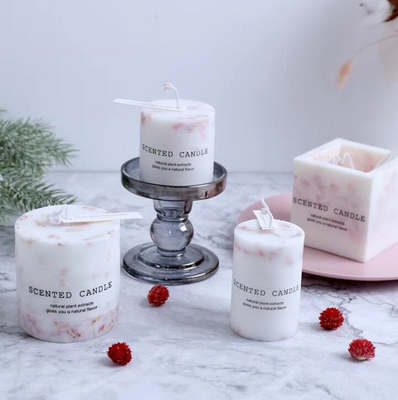 AROMA-AUSGANGSluxusheirats-Geschenk-Reise-duftende Säulen-Kerzen-kundenspezifisches Logo