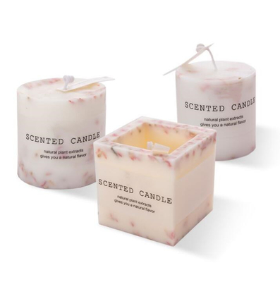 AROMA-AUSGANGSluxusheirats-Geschenk-Reise-duftende Säulen-Kerzen-kundenspezifisches Logo