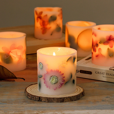 Kundenspezifische Geschenkbox-Aromatherapie-Eigenmarke roch Kerzen für Hochzeit