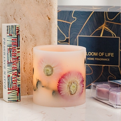 Kundenspezifische Geschenkbox-Aromatherapie-Eigenmarke roch Kerzen für Hochzeit