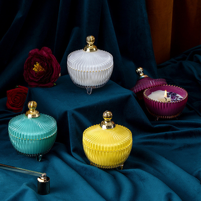 Duftende Kerzen-Eigenmarke des Feriengeschenk-Aromatherapie-Sojabohnenöl-Wachs-ätherischen Öls