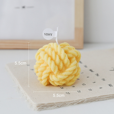 Kundenspezifische Eigenmarke Mini Fancy White Scented Soy leuchten organische Kerze Scentscrew durch