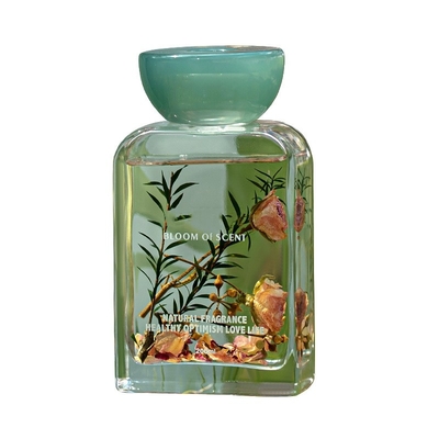 Harz-Deckel des ätherischen Öls 140ml stellte Taschen-neuen Duft Reed Diffuser With Rose Flower ein