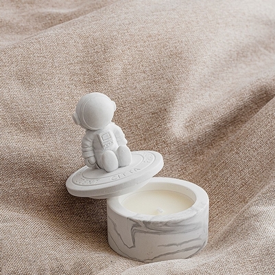 Vergipsen Sie Raum-Astronauten Velas Healing Crystal Aromatherapy Scented Candle