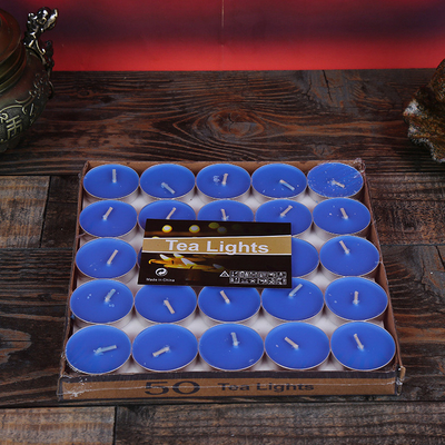 Aromatherapie-Herz formte rauchloses Tealight-Sojabohnenöl-Wachs roch Kerzen 50 PC