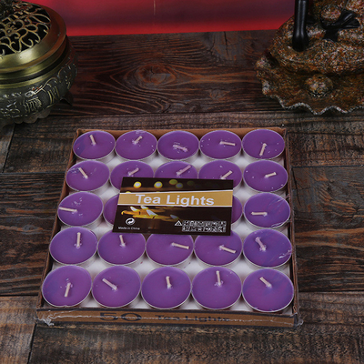 Aromatherapie-Herz formte rauchloses Tealight-Sojabohnenöl-Wachs roch Kerzen 50 PC