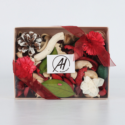 Trockenblume-Baumwollbunter Eigenmarken-Duft-ewiges Trockenblumengesteck für gesetztes Hauptgeschenk