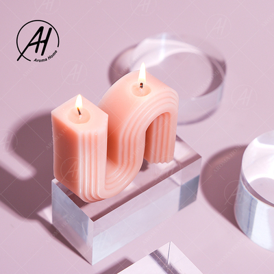 AROMATHERAPIE-Sojabohnenölwachs S des niedriger Preis-natürlichen strengen Vegetariers formen Luxusduftende Kerze für die Heirat