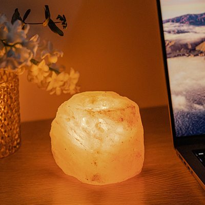Kerzen-Halter Aromatherapie-Crystal Stone Rock Lamp Sets 4 Tealight für Hochzeit