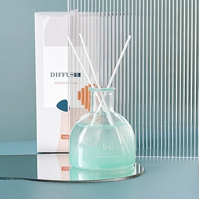 Ozean-Gardenia Room Glass Bottle Aromatic-Öl-Geruch-Stock Reed Diffuser For Home Spa