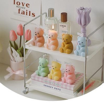 Geburtstag Handcraft Dekoration handgemachten Teddy Bear Shaped Candle Scented