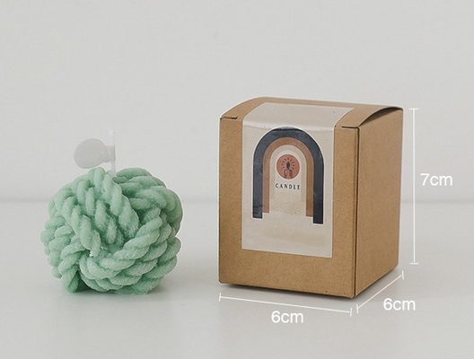 Neues Jahr-Liebes-Zauberwürfel-Kerze DIY roch geometrisches Aromatherapie-Geschenk