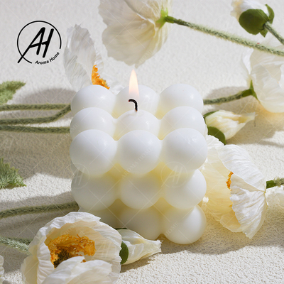 Aromatherapie-kundenspezifischer strenger Vegetarier roch den geformten Sojabohnenöl-Wachs-Winkel-Kerzen-Würfel