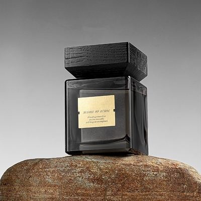 West-Moss Air Fragrance Wood Cover-Quadrat-Flaschen-Feuer-freies Aromatherapie-ätherisches Öl
