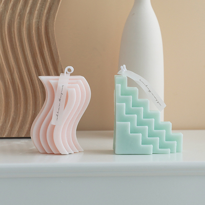 Innens Form-Kerze des kundenspezifischen Geschenk-geometrischen Aromatherapie-Hauptduft-klein