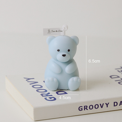AROMA-HAUS DIY netter Teddy Bear Shaped Scented Candle fertigte besonders an