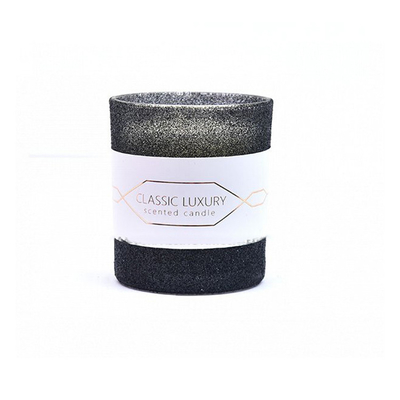 Soem-Lavendel und Sage Votive Aroma Home Candle im Goldrosa-Schwarzen Mercury Glass