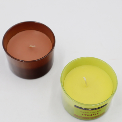 Soem-Sojabohnenöl-Wachs roch Aroma-Ausgangskerzen-Kokosnuss und Kalk 4oz