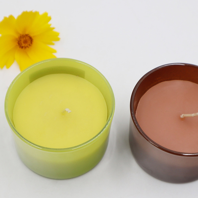Soem-Sojabohnenöl-Wachs roch Aroma-Ausgangskerzen-Kokosnuss und Kalk 4oz