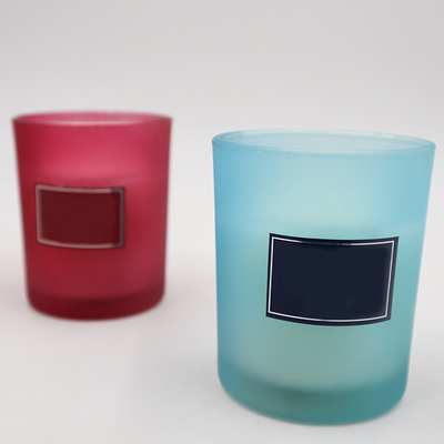 Freundliches Capri blaues Sojabohnenöl-duftende Kerze Eco in Rosemary Lavender Smell