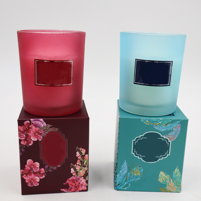 Freundliches Capri blaues Sojabohnenöl-duftende Kerze Eco in Rosemary Lavender Smell