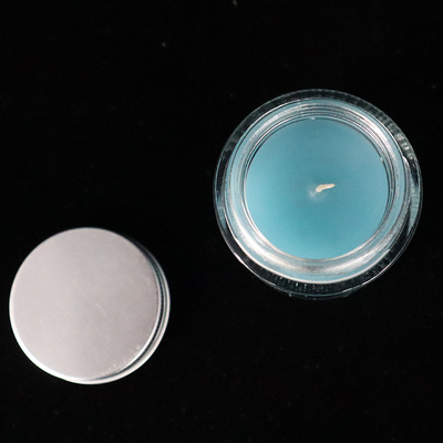 12-Unze-leuchtet selbst gemachtes blaues Glasstau-Glas den Lavendel durch, der für Schlafzimmerbadezimmer gerochen wird