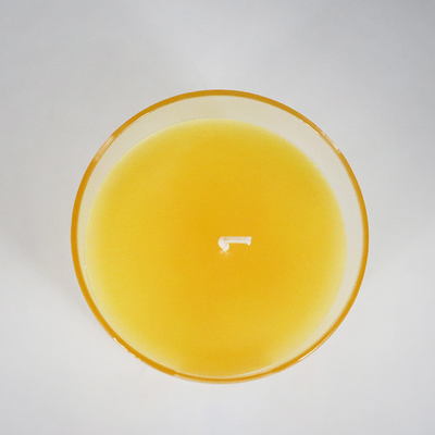 Aroma-Ausgangsbuntes Glassojabohnenöl-Luxuswachs-duftende Kerze 2022 mit hölzernem Deckel