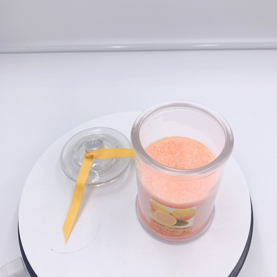 Roch organisches orange Sojabohnenöl-Wachs Soems Mason Jar Candle für Schlaf