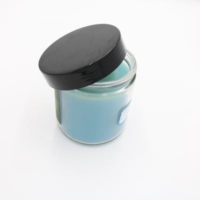 Aroma-Ausgangstherapeutisches blaues Glasgefäß roch Kerze 3 Unze für Aromatherapie