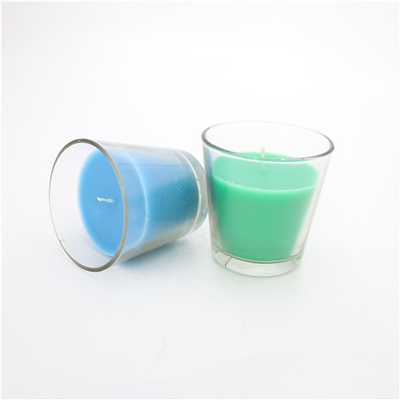 Buntes SGS-Glasgefäß-duftende Kerze 3.5oz für Inneneinrichtung