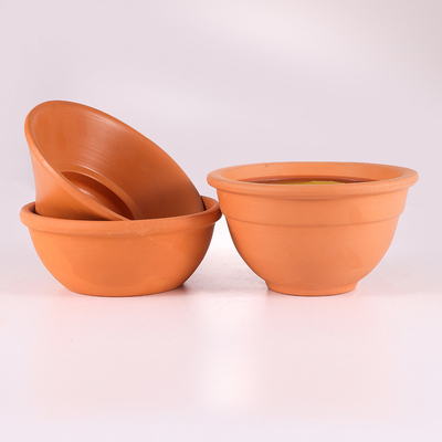 Innen-7Oz Clay Pot Citronella Garden Candles für Moskitos